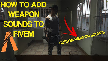 HOW TO ADD CUSTOM WEAPON SOUNDS TO FIVEM! (2022) ADD YBN SOUNDS!!
