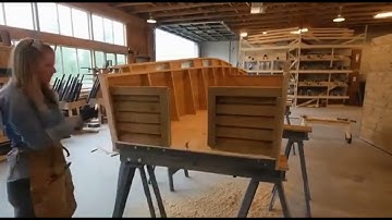 How to Build a Massive Barge Houseboat From Scratch With Boat Building Plans