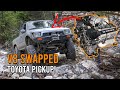 V8 Swap Toyota FIRST START!!! - 1UZ 1989 Pickup