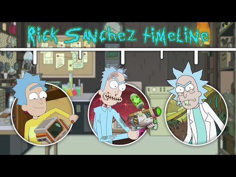 The Complete Rick Sanchez Timeline │Rick and Morty Season 1 - Season 5