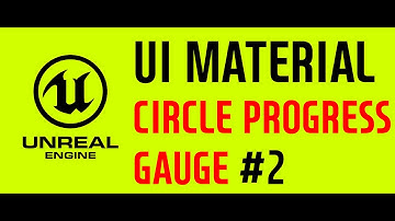 UI Material Circle Progress Bar & Gauge #2 UI (머트리얼 원형 게이지 디테일 패널)