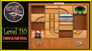 Unblock Ball-Block Puzzle || Level - 110  || Walk Through