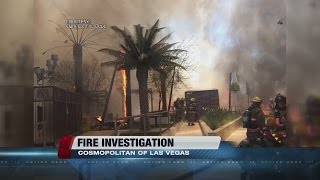 Pool fire at The Cosmopolitan fueled by fake foam palm trees