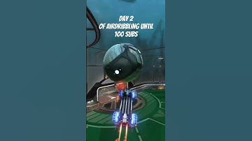 Day 2 of Airdribbling Until 100 Subs #insane #trending #rl #gaming #100subs #insanegoal