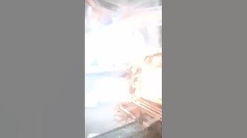 Blast Furnace💥Cast house view Deep pool trough🔥#iron #steel #army #shorts