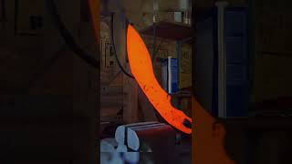 Knife Making-Blade smithing-Hand forging a kukri