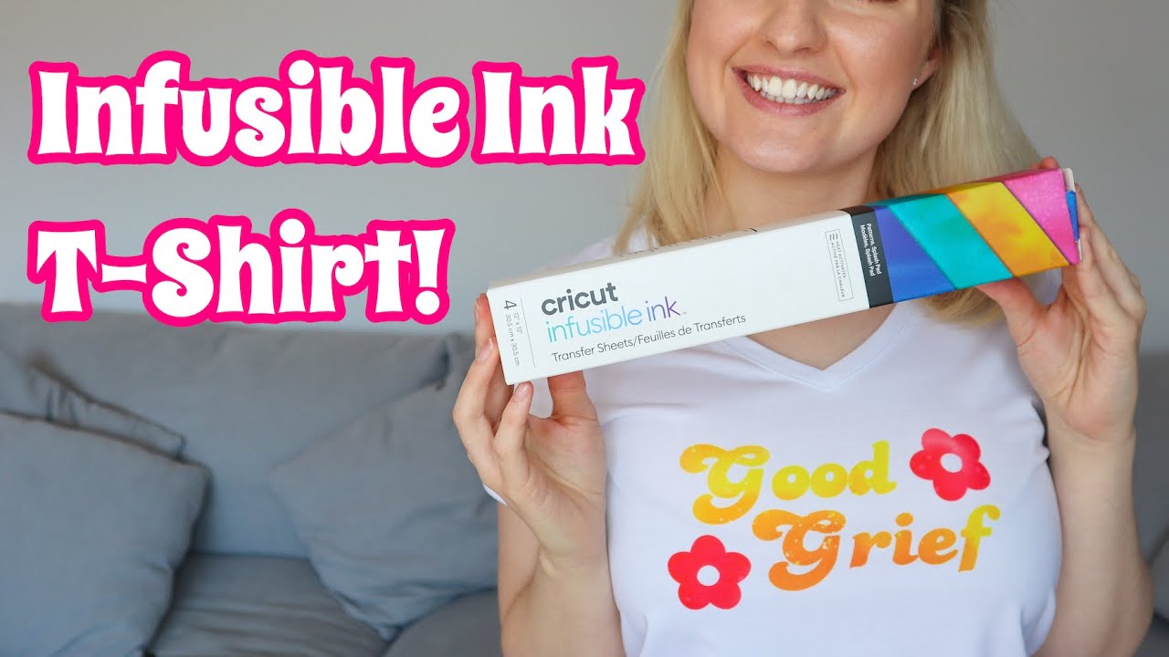 How to use Infusible Ink Transfer Sheets with Cricut apparel
