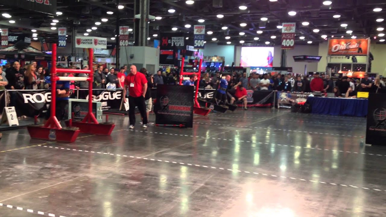 2015 Arnold Strongman World Championships Yoke Walk YouTube