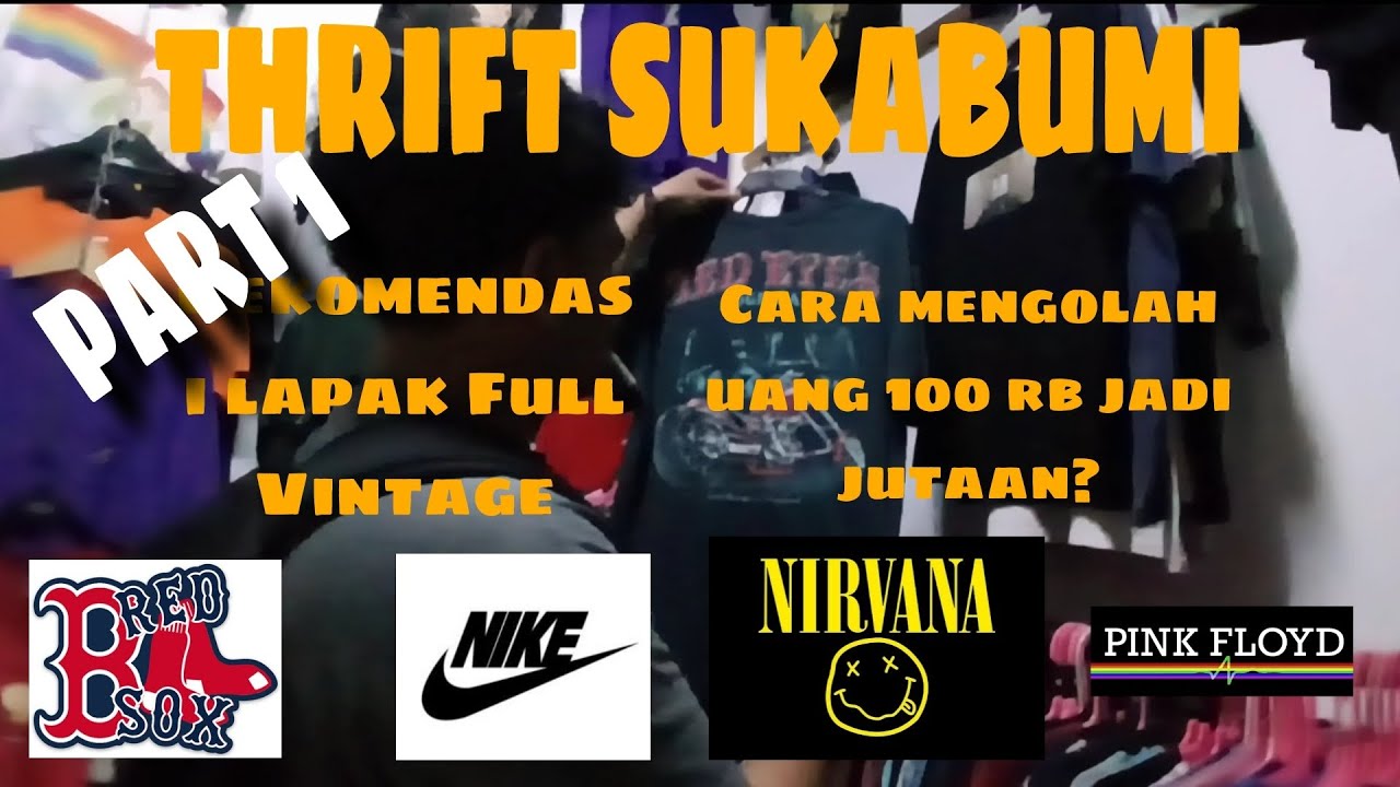 CARA MENGOLAH UANG 100K JADI JUTAAN? EMANG BISA? Thrift Sukabumi....