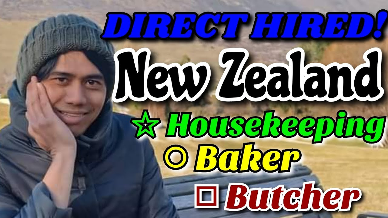 DIRECT HIRED! New Zealand Housekeeping, Butcher at Baker Step by Step