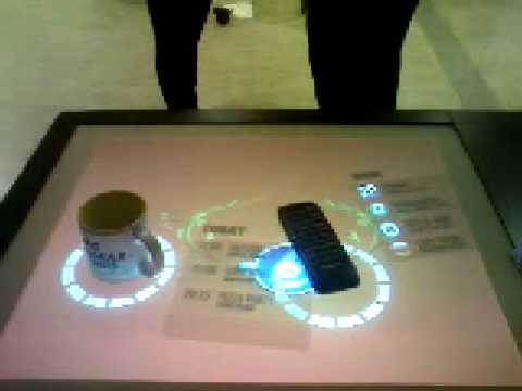 iTable - an interactive multi-touch table