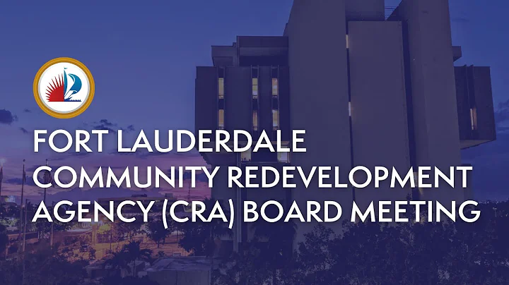 Community Redevelopment Agency (CRA) Board Meeting on May 4, 2021