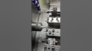 "Efficient Production and Precision: Automated CNC Machining Center Demonstration"