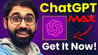 Get ChatGPT Max Edition Now  ByPass All Limits!