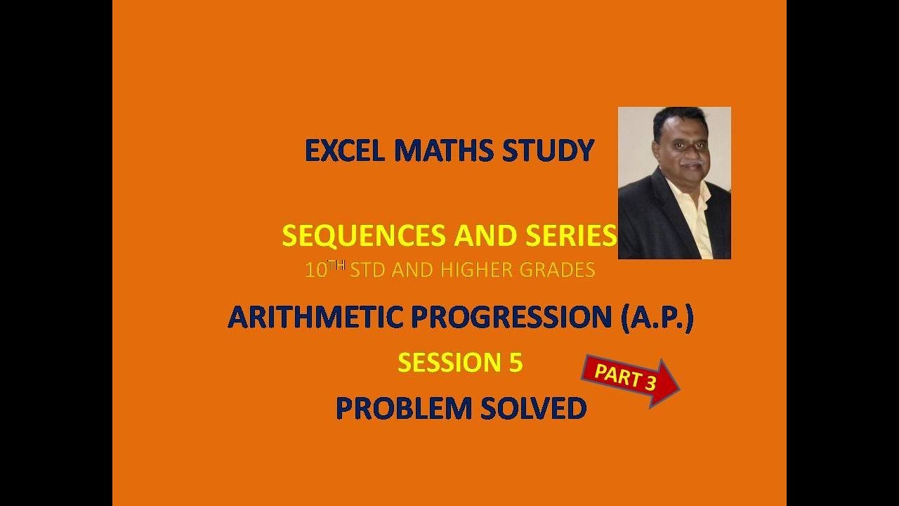 ARITHMETIC PROGRESSION - Session 5 - Problems Solved Part 3 - YouTube