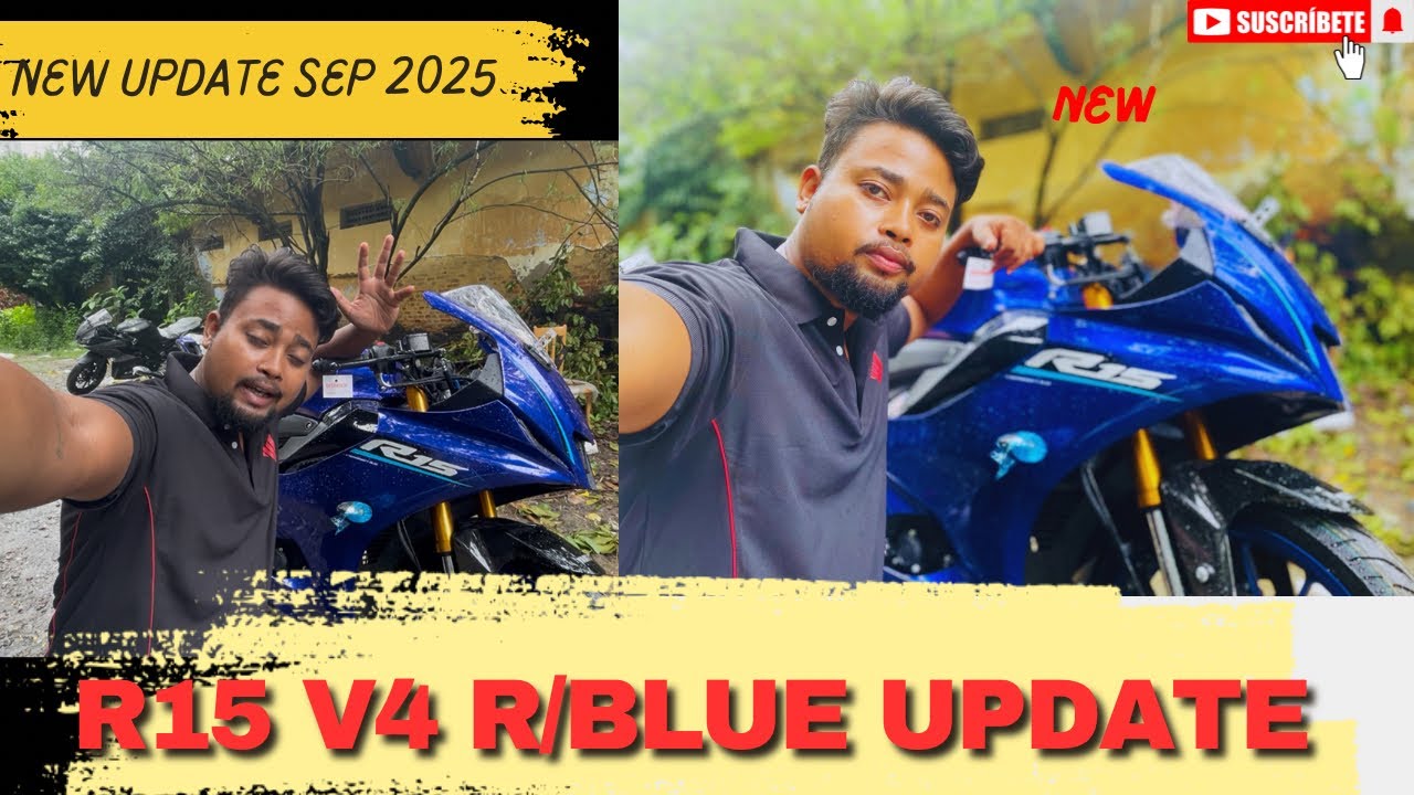 R15 V4 Racing Blue 🔥 New 2025 Update First Look 