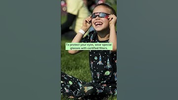 How to safely watch the solar eclipse | CSA #shorts