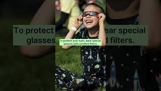 How to safely watch the solar eclipse | CSA #shorts