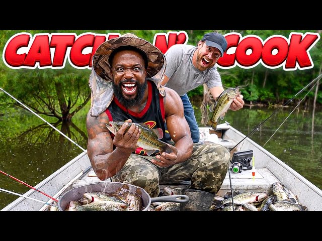 Whatever We Catch, We Cook On The Boat In Louisiana!