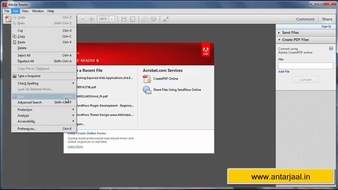 Searching inside Pdf files contents YouTube