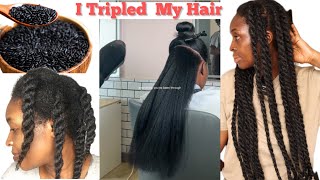 How To Use This Water to Triple Hair Growth ! Only 1 Ingredient , Works 100%