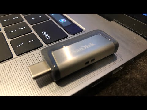 USB C Dual Drive Overview and Speed Test (Sandisk 256GB)