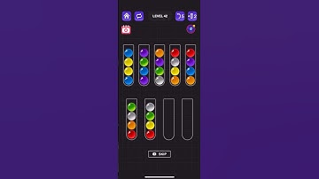 Level 42 - Ball Sort - Color Puzzle Master