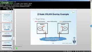 CREATE NetSoft (UofT): VXLAN Tunnel Between Two OVS screenshot 5