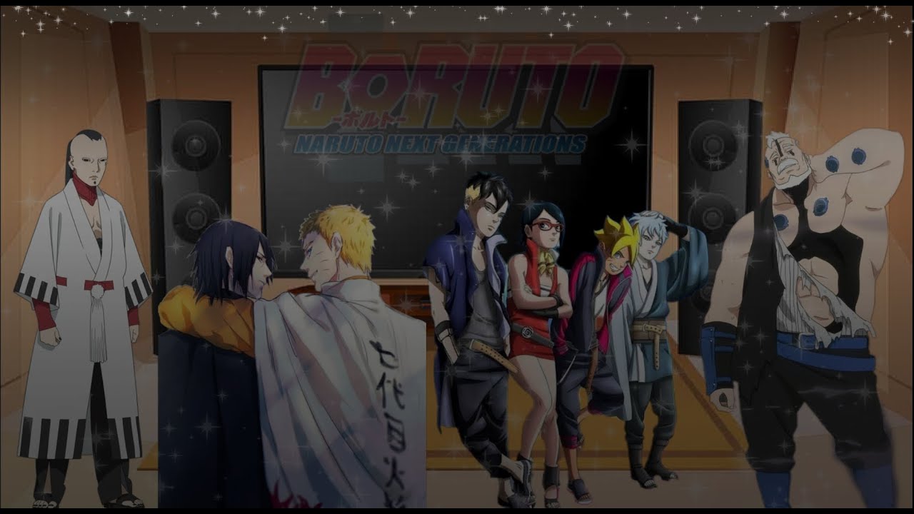 Amigos de Boruto reaccionan a el rap de Naruto y Sasuke Vs Jigen  Y  El Nuevo Equipo 7 Vs Boro