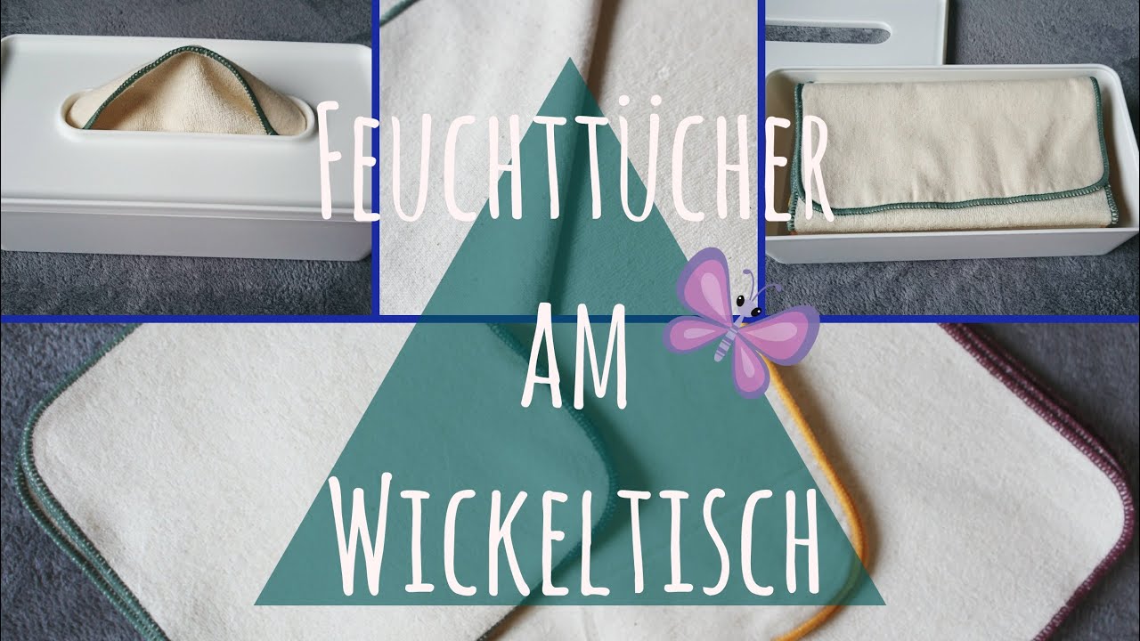 Feuchttücher am Wickeltisch - Tchibo Box 👶 [Waschlappen/Stoffwindeln/Erstausstattung]