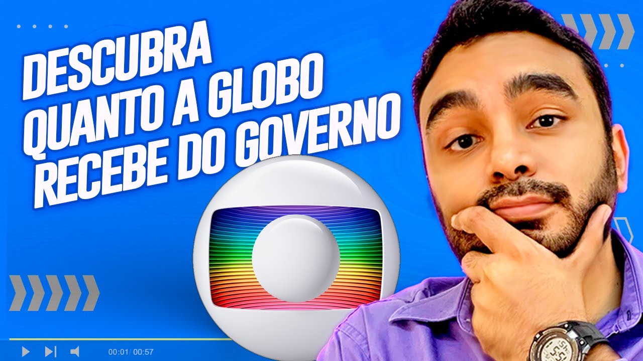 Quanto a Globo e Seus Concorrentes Recebem do Governo - YouTube