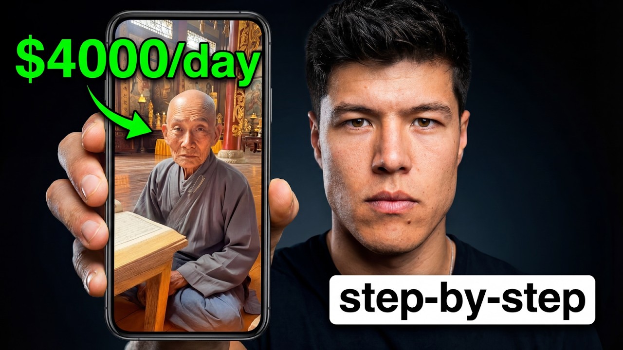 This AI Monk makes $4000/day while I sleep (copy me)