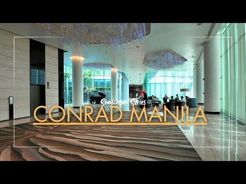Conrad Manila Birthday Staycation | 4K Hotel &amp; Room Tour