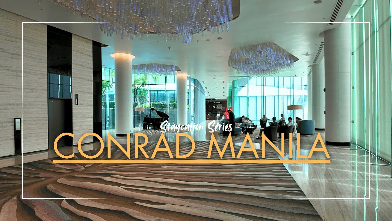 Conrad Manila Birthday Staycation | 4K Hotel & Room Tour