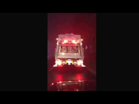 Disco dump truck.