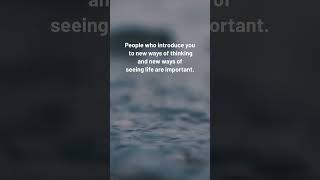 To amazing people who introduce us to new perspectives and ways of seeing life #MindfulConnections