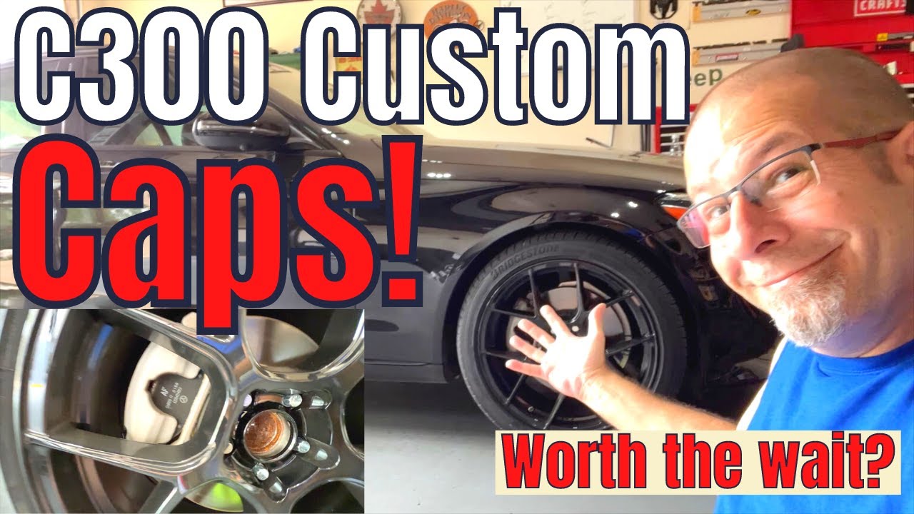 Mercedes Benz C300 Custom Wheel Center Cap Install YouTube
