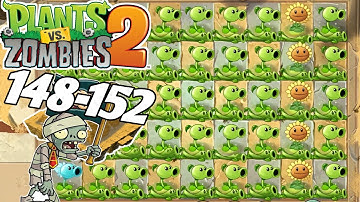 Pvz2 Endless Pyramid Of Doom Level 148-152
