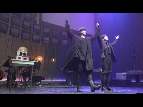 20200714 뮤지컬 '개와 고양이의 시간' 커튼콜 (고상호, 고훈정 배우)