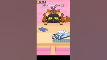 Hide & seek: cat escape| level 180 gameplay (ios,android) mobile casual game #Shorts #shorts