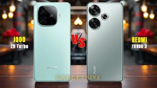 Iqoo Z9 Turbo Vs Redmi Turbo 3⚡In depth comparison