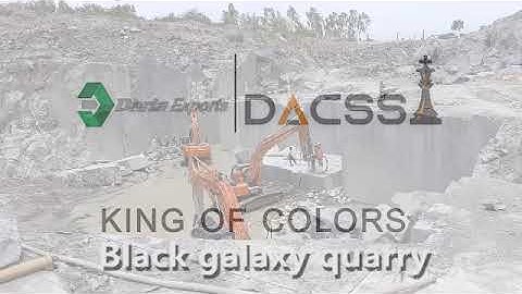 Black Galaxy granite  l Dacss Granite factory