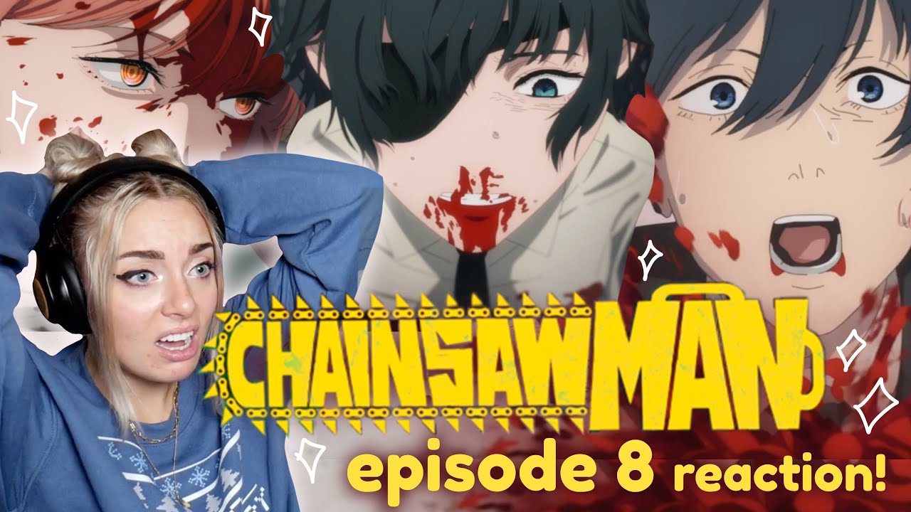 EVERYONE IS DEAD ?!, Manga Reader Reacts to CHAINSAW MAN Episode 8