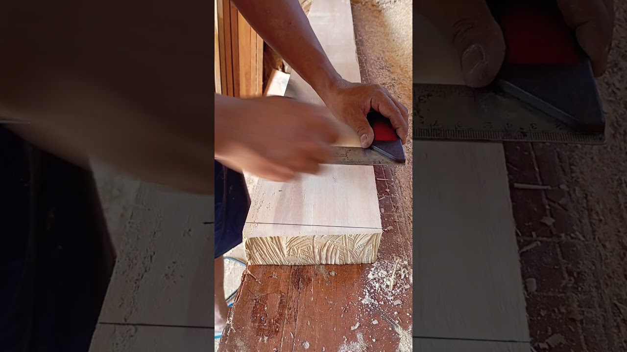 Rustic Woodworking at Its Best #shortvideo #wood #woodworking