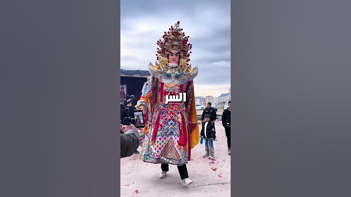 تماثيل عملاقة تمشي في شوارع الصين 👍