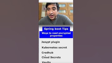 How to read encrypted properties in SpringBoot ? Use Jasypt plugin !! #shorts #springboot