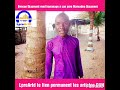 Libre ambiance benson djaument interprte le titre rvlateur de son pre mamadou djaument