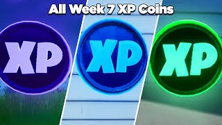 Fortnite All Week 7 XP Coins Location Guide - Fortnite Chapter 2 Season 3