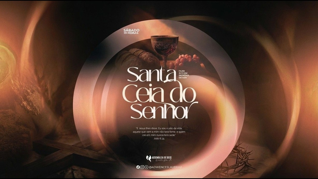 CULTO SANTA CEIA // 04-04-2026 // PR.ELON LARA
