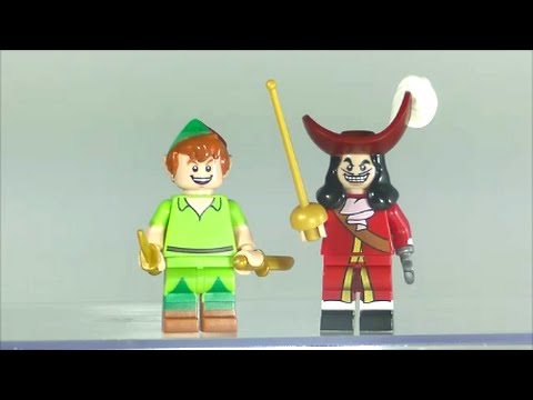 Lego Disney Minifigures 71012 Peter Pan and Captain Hook Review